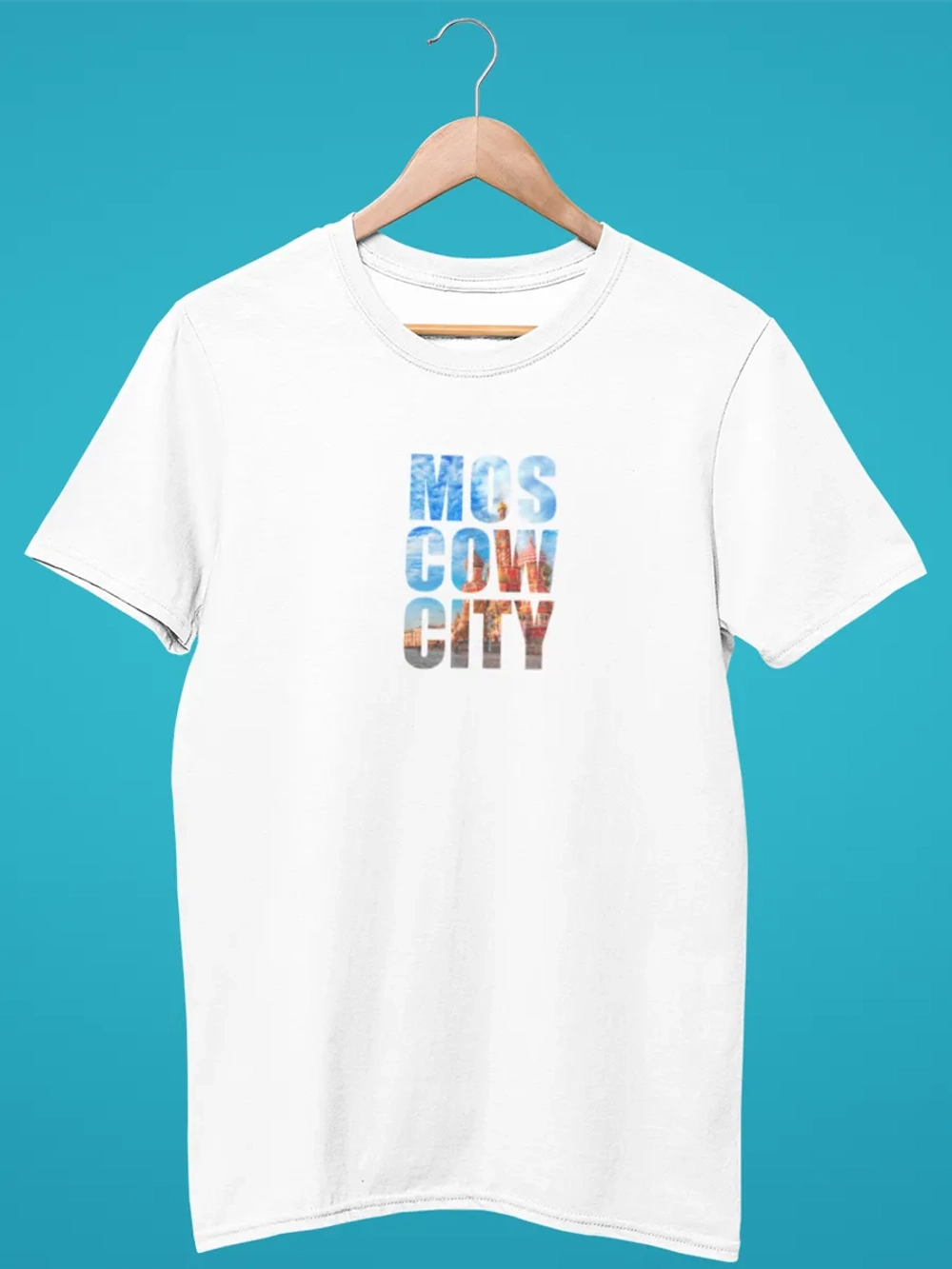 Футболки с надписью MOSCOW CITY