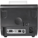 Чековый принтер TRP80USE III (80 мм, 250 мм/сек, USB, RS, Ethernet, автоотрез, звонок, черный) c БП.