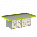 Стол для соревнований и занятий по робототехнике на колёсах с закрытыми ячейками СТАНДАРТ