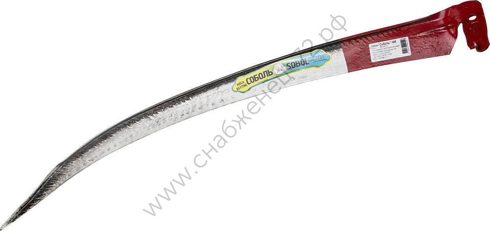 Соболь, 80 см, отбитая, №8, коса (39820-8)