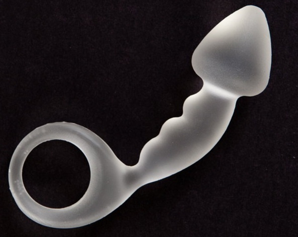 Анальный стимулятор с ручкой-кольцом