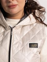 Жилет утепленный Дориана (бежевый) Б15322-18М LT Collection