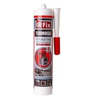 Высокотемпературный силиконовый герметик IRFIX TERMOSIL красный 310 мл