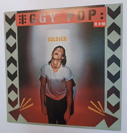 Винтажная виниловая пластинка Iggy Pop Soldier (Japan Promo 1980)
