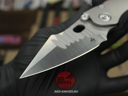 Нож Borka Blades Custom STITCH - рукоять титан, сухарь, ограниччитель