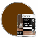 ЛАКРА  Эмаль ПФ-266 Желто-коричневая 3,0кг (LAKRA)