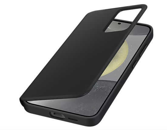 Чехол Книжка Smart View Wallet Case S24 ( черный)