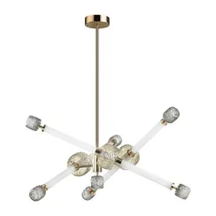 5426/54CL L-VISION ODL_EX24 000 золотой/белый/дымчатый/коньячный/металл/стекло/акрил Люстра LED 54W 3000K KLIFF