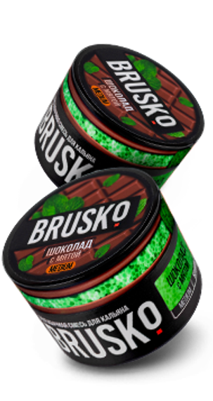 BRUSCO Medium - Шоколад с мятой (50г)