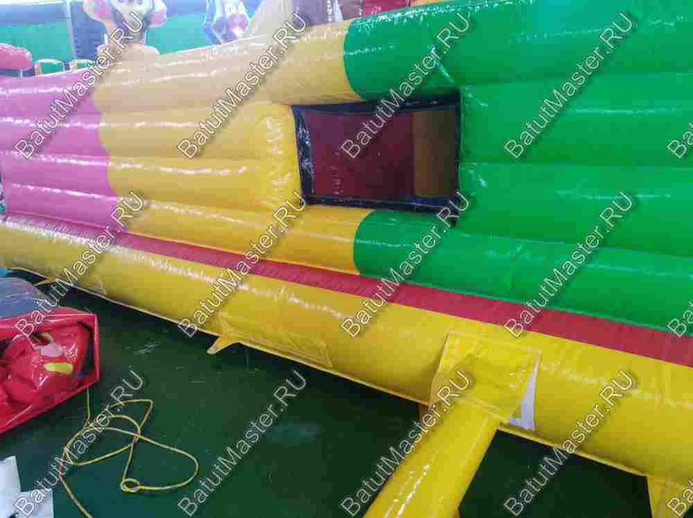 Надувной батут "В гостях у совы", 6,5*4,8*3,4 м