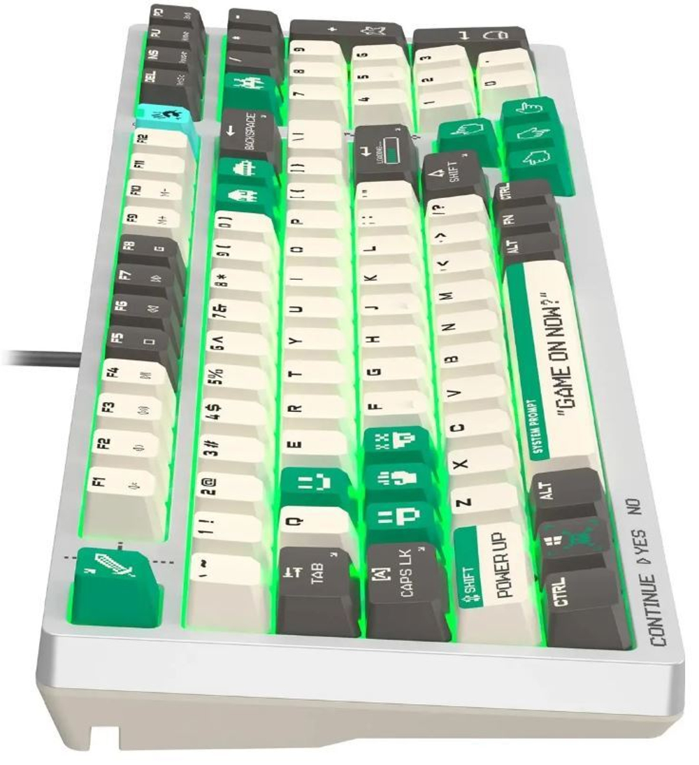 Клавиатура  A4Tech Bloody S98 Pixels Green