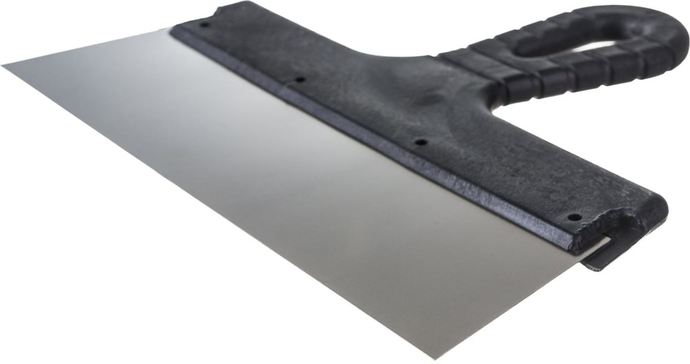Шпатель 250 мм нержавеющий с пластиковой ручкой SEVENBEST
