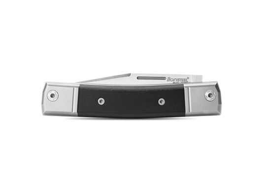 Складной нож Lion Steel "BestMan" L/BM1 EB c клинком из стали Böhler M390 Microclean®, рукоять дерево (Эбен)