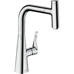 Смеситель для кухни Hansgrohe Metris Select M71 73802000 хром