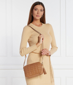 Кожаная сумка-мессенджер Michael Kors - коричневый(32R4GJ6M8L)