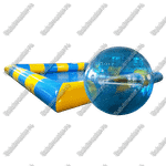 Бизнес-набор: Бассейн 6*6 м (1 шт), Водный шар ПВХ (3 шт), насос (1 шт)