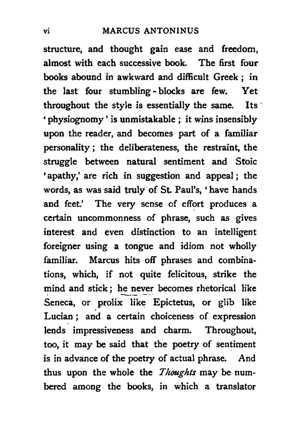Marcus Aurelius Antoninus to himself | Marcus Aurelius