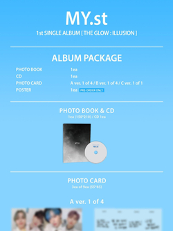 Альбом MY.st - The Glow : Illusion 1st Single Album