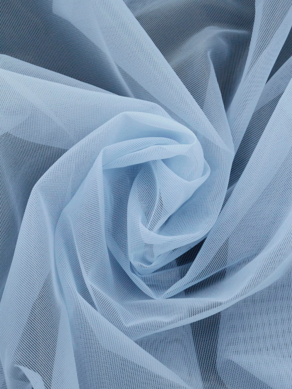 Сетка корсетная голубая метражом (Турция)