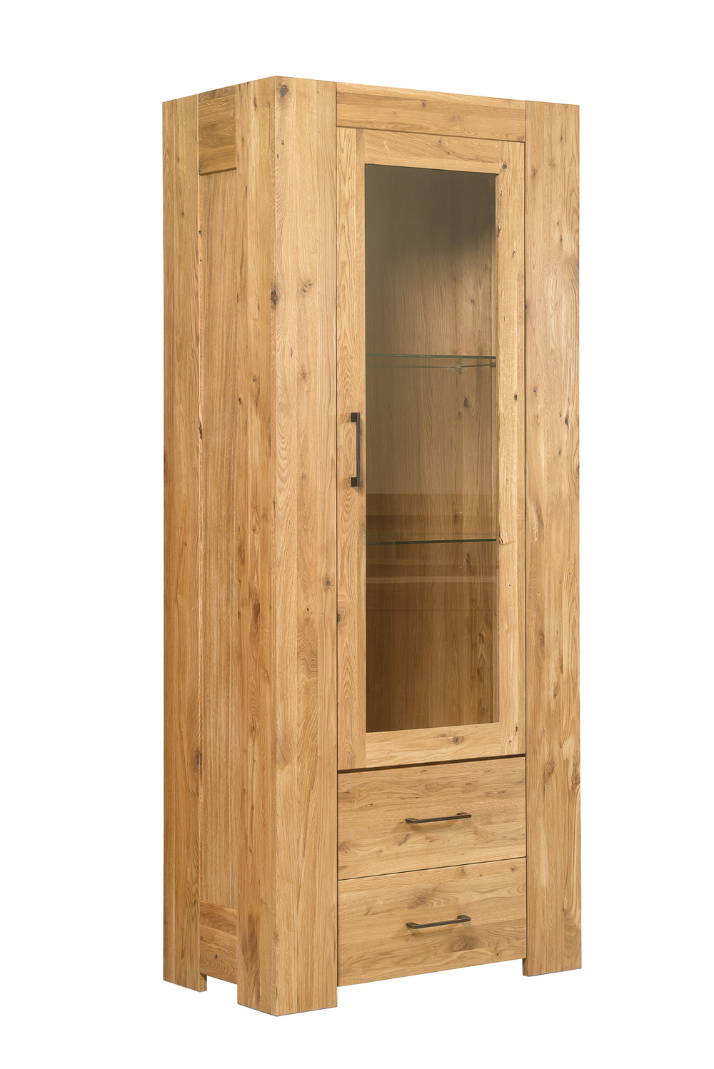 ФЬОРД ЛЮКС Шкаф с витриной (вар.1)