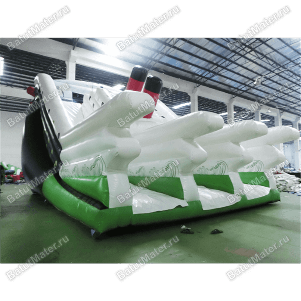 Коммерческий надувной батут «Крейсер», 12×8×7 м