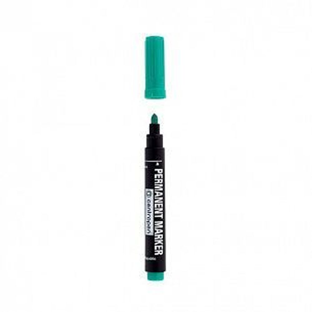 Маркер перманент. CENTROPEN PERMANENT 2,5 мм зелен. круглый
