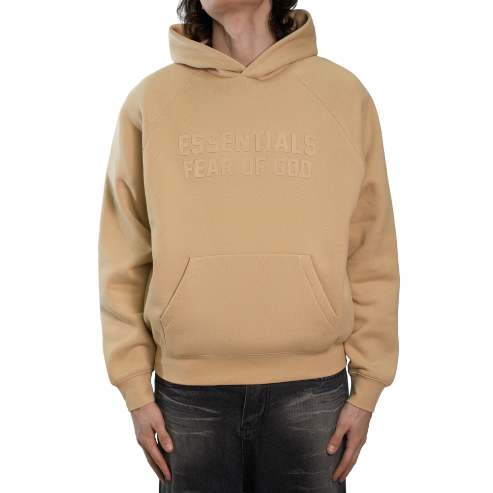 Fear of God Essentials Fleece Hoodie "Sand"