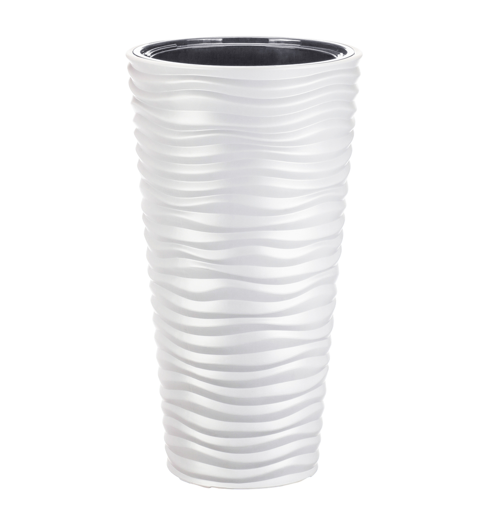 Кашпо ДЮНА D340мм 9/42л H 630мм со вставкой