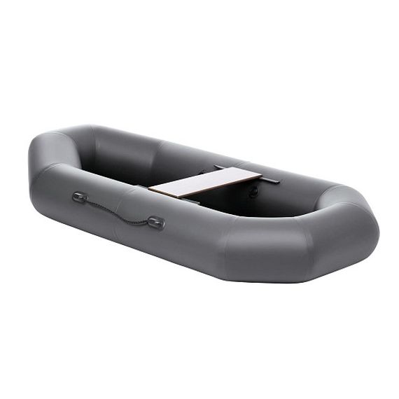 Лодка Тонар Бриз 190 (гребки + жесткое сиденье) серый