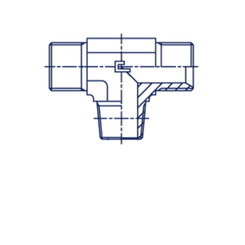 Штуцер FTC BSP 5/8 - NPT 1/2