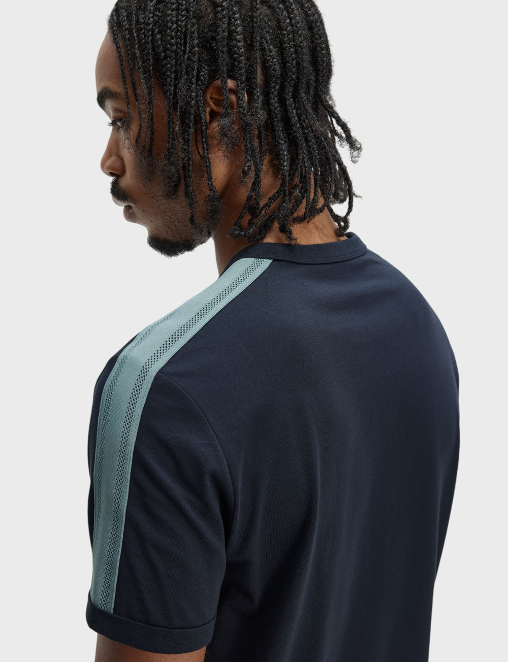 Футболка FRED PERRY Mesh Taped Ringer T-Shirt