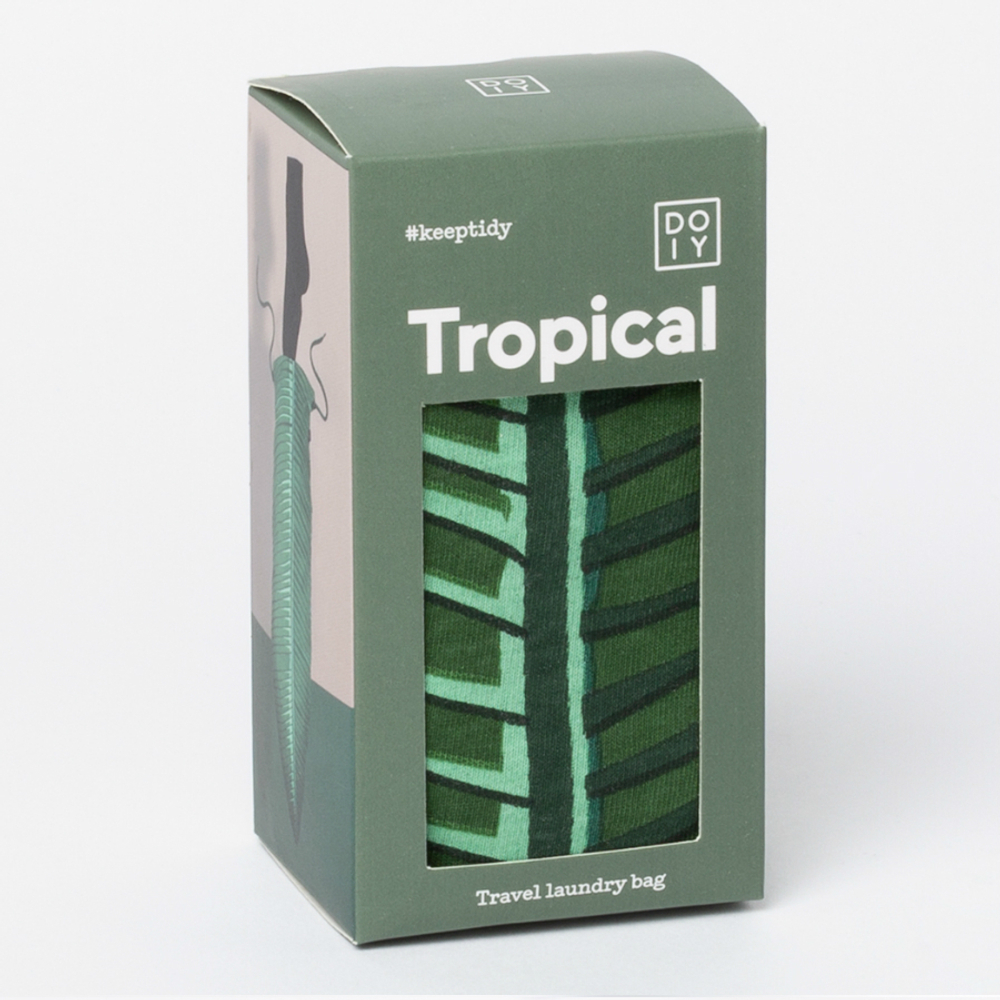 Сумка для путешествий tropical, зеленая