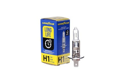 Автолампа 12V H1 55W Goodyear Long Life