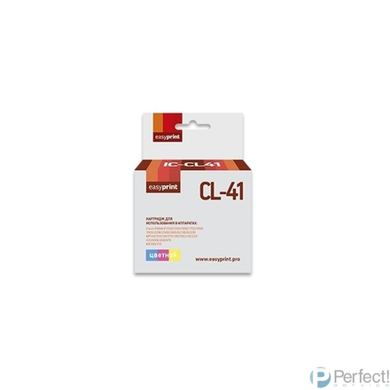 Easyprint CL-41 Картридж (IC-CL41) для Canon Pixma iP1200/1800/1900/2200/6210D/MP140/210/MX300, цветной