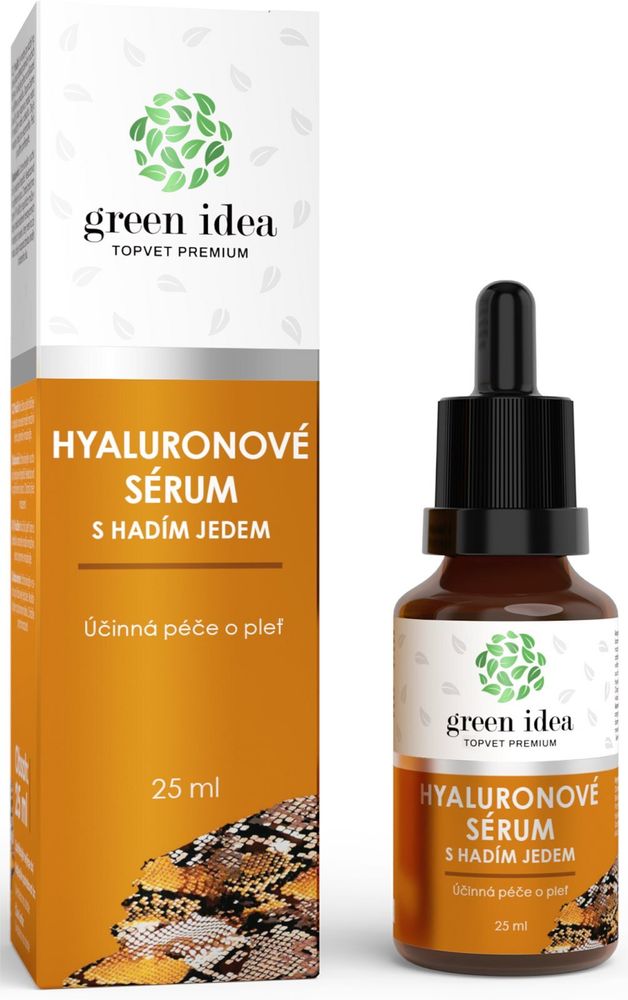Green Idea  сыворотка для лица для зрелой кожи Topvet Premium Hyaluronic serum with snake venom