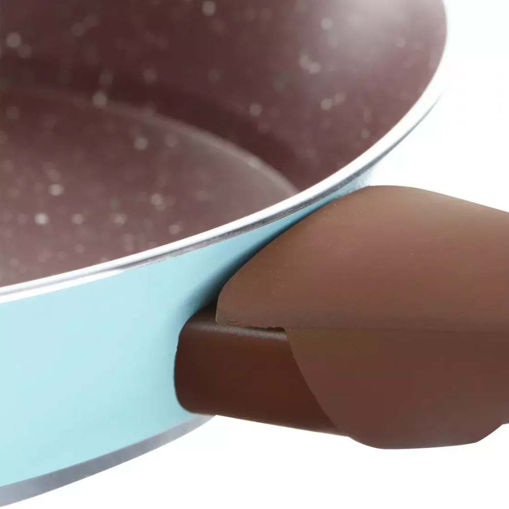 Сковорода классическая 24см с формой для яичницы Kitchen Star Lollipop SYB-L117AK-0124G