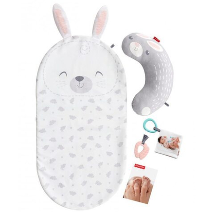 Fisher-Price - Bunny GJD32 коврик для массажа и пеленания для младенцев