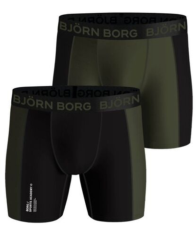 Мужские боксеры спортивные Björn Borg Shorts Per Borg Sports Academy 2P - black beauty