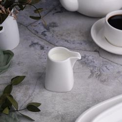 Соусник молочник 55 мл 4,8*4,9 см h6,4 см белый фарфор NEW P.L. Proff Cuisine [12]
