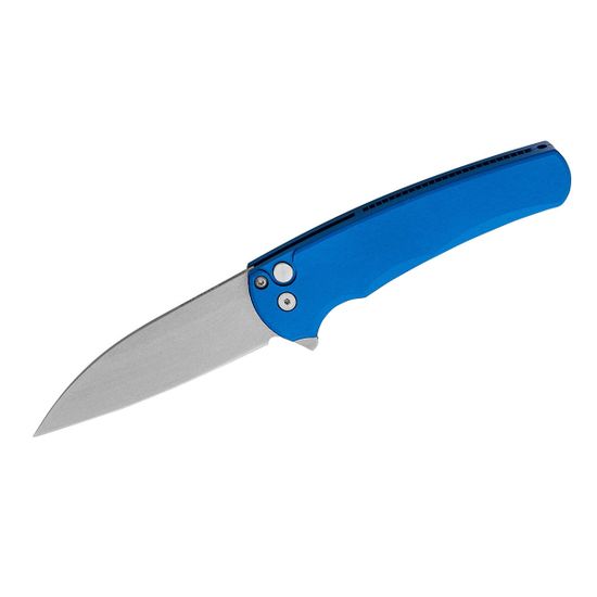 Нож Pro-Tech Malibu 5301 - складной нож,  синяя алюм. рук-ть, стоунвош клинок, сталь Magnacut