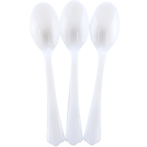 Ложки, Премиум, Белый, 16 см, 10 шт. в упак.