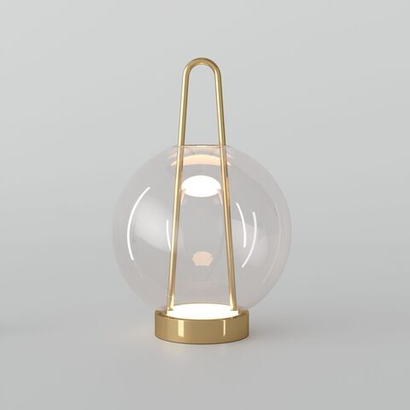 Настольная светодиодная лампа Eurosvet Frasco 80507/1 латунь