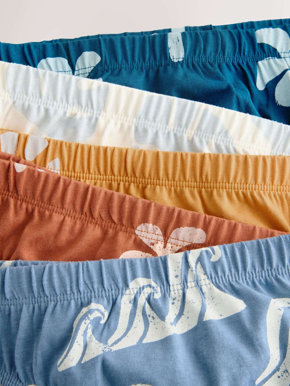 Трусы для мальчика Next AA1-142, 5 шт., Синий, Желтый, Голубой