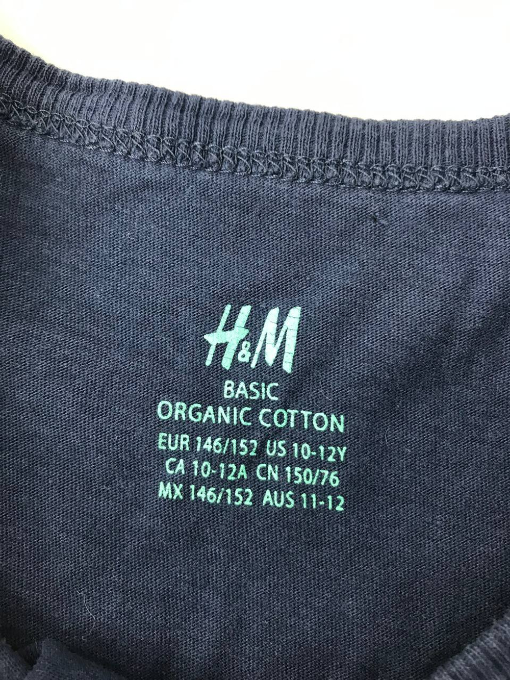 Майка H&M базовая на 10-12 лет