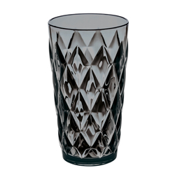 Стакан crystal, 450 мл, акрил, серый