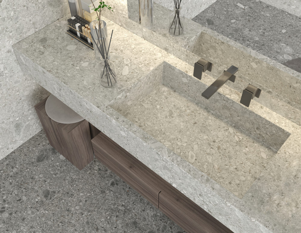 TERRAZZO (LIGHT GREY)