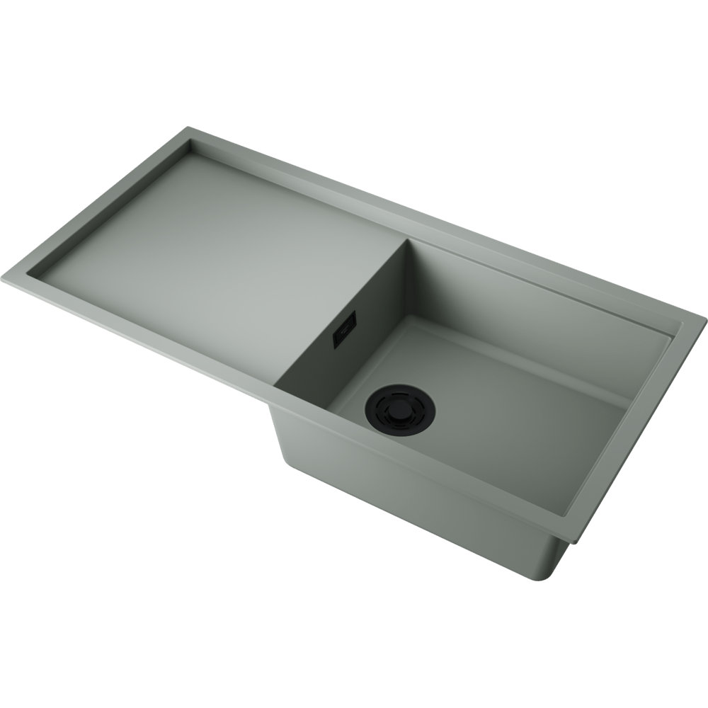 Мойка Omoikiri Sintesi 100-WG Artceramic/wind green