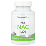 NaturesPlus, Pro, NAC 1200, 60 капсул (600 мг в 1 капсуле)