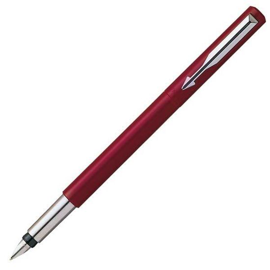Перьевая ручка Parker Vector Standard F01, цвет: Red, перо: F, S0282490