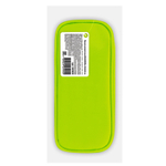 Пенал-косметичка BRAUBERG мягкий "KING SIZE NEON GREEN" 20х8х9 см (3 штуки в упаковке)